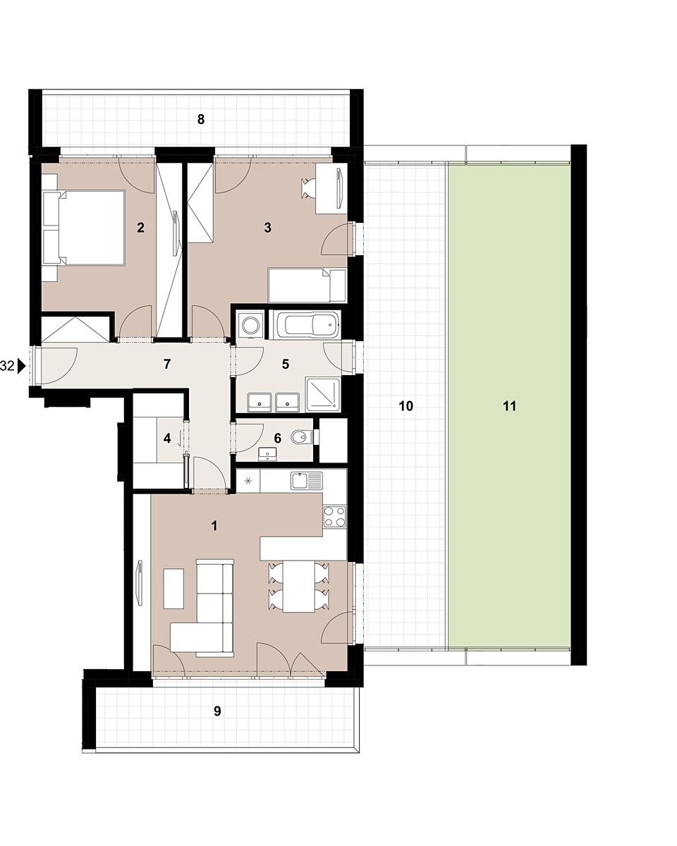 Prodej bytu 3+kk 78 m² – fotografie 2