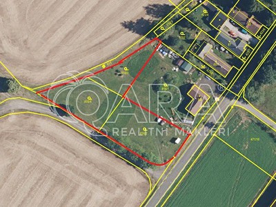 Prodej  stavebního pozemku 3 022 m²