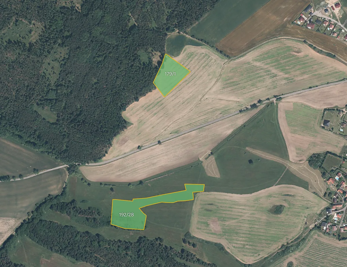 Prodej louky 36497 m²