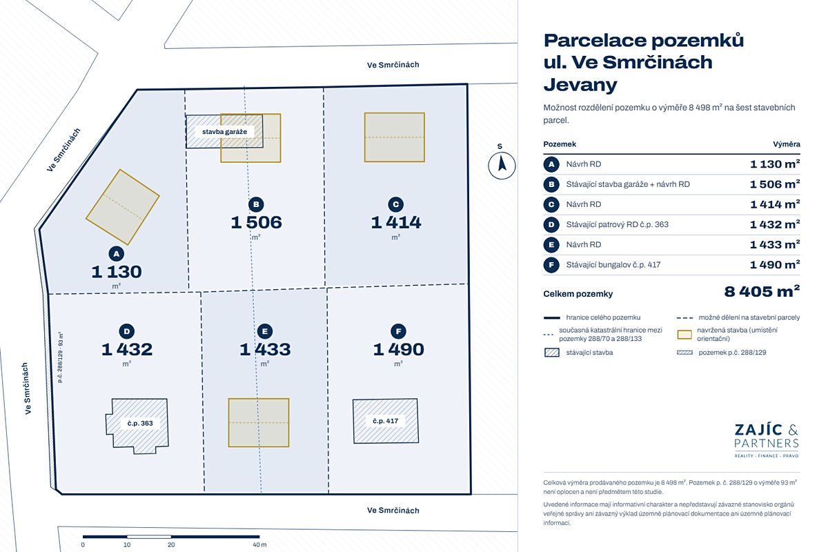 Prodej stavebního pozemku 8498 m² – fotografie 3