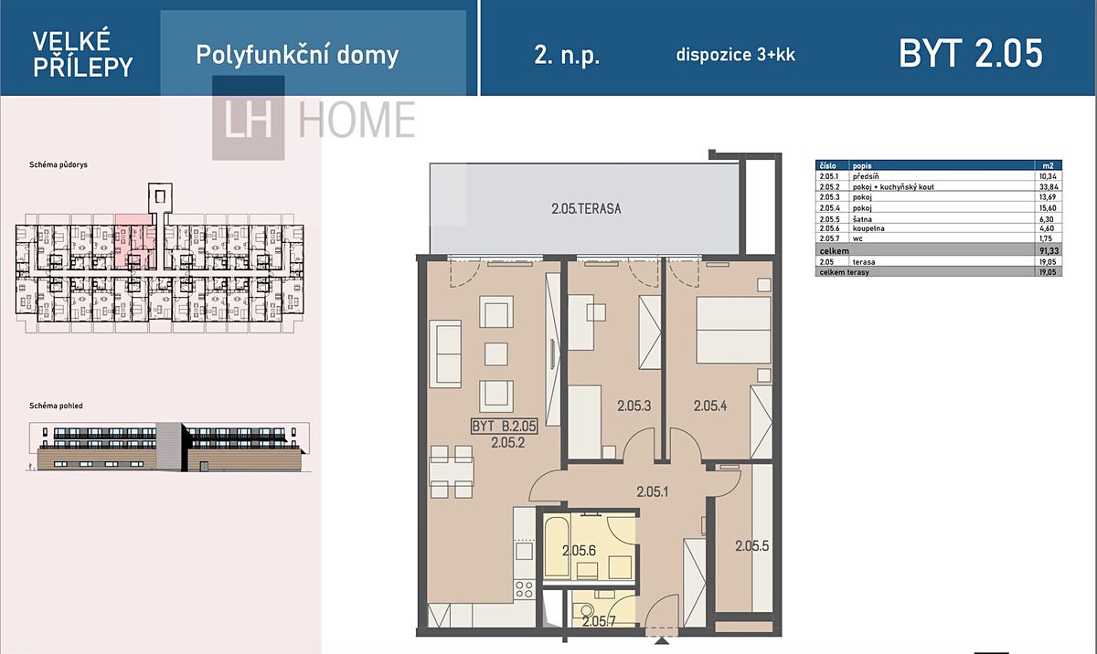 Prodej bytu 3+kk 91 m² – fotografie 5