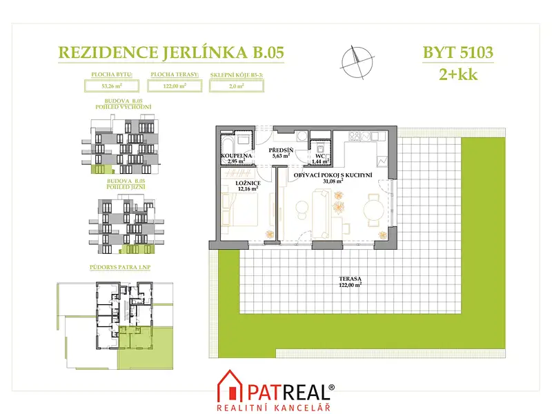 Prodej bytu 2+kk 175 m², Brno – náhled fotky 2