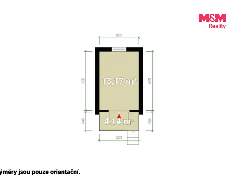 Prodej chaty 17 m², pozemek 305 m², Chrást – náhled fotky 2