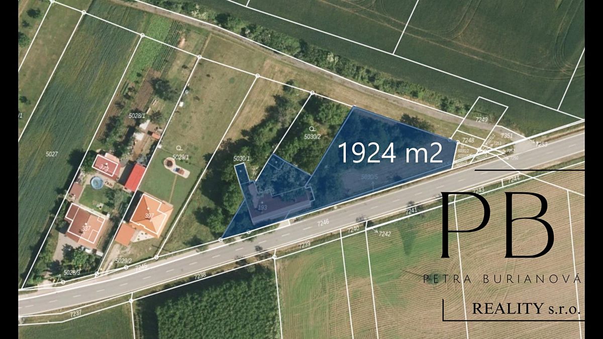 Prodej stavebního pozemku 3823 m² – fotografie 3