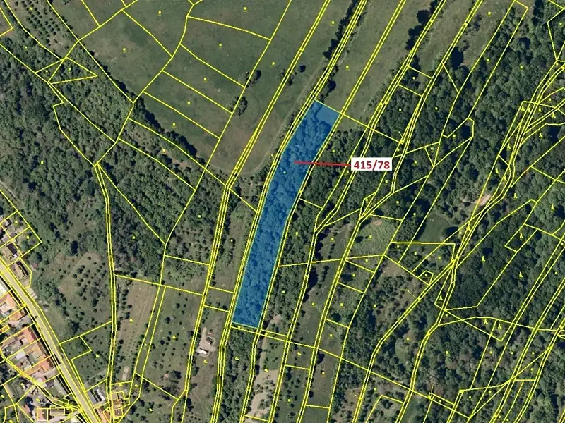 Dražba louky 6434 m², Jankovice – náhled fotky 2