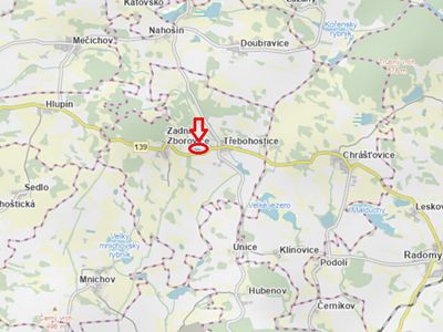 Prodej lesa 2163 m²