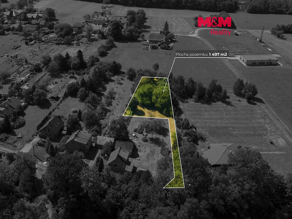 Prodej stavebního pozemku 1497 m²