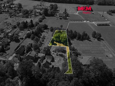 Prodej stavebního pozemku 1497 m²