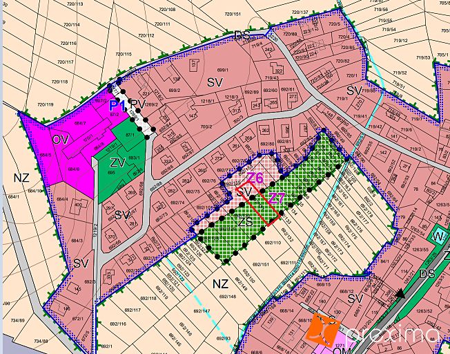 Prodej stavebního pozemku 992 m² – fotografie 2