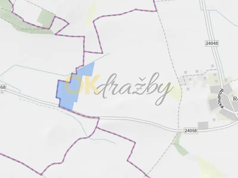 Dražba pozemku 103755 m², Hrobce – náhled fotky 1