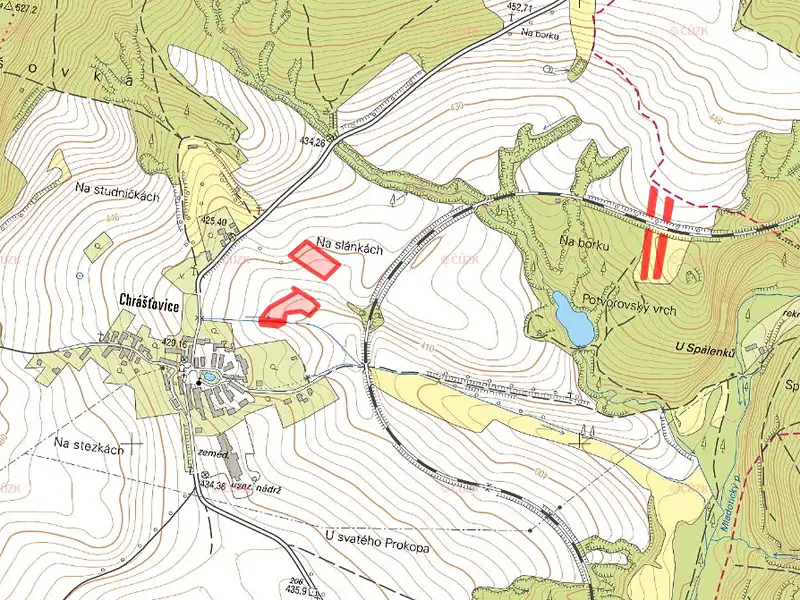 Prodej pole 11461 m², Mladotice – náhled fotky 3