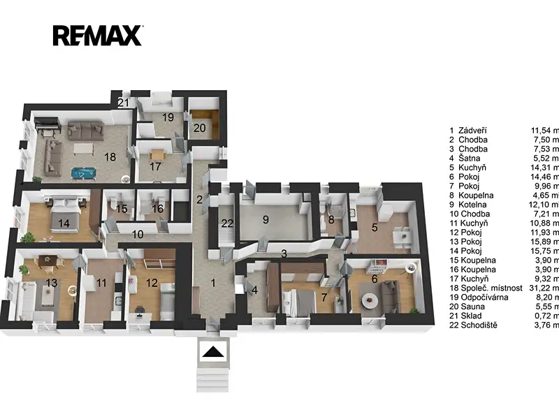 Prodej rodinného domu 215 m², pozemek 987 m², Radvanice – náhled fotky 3