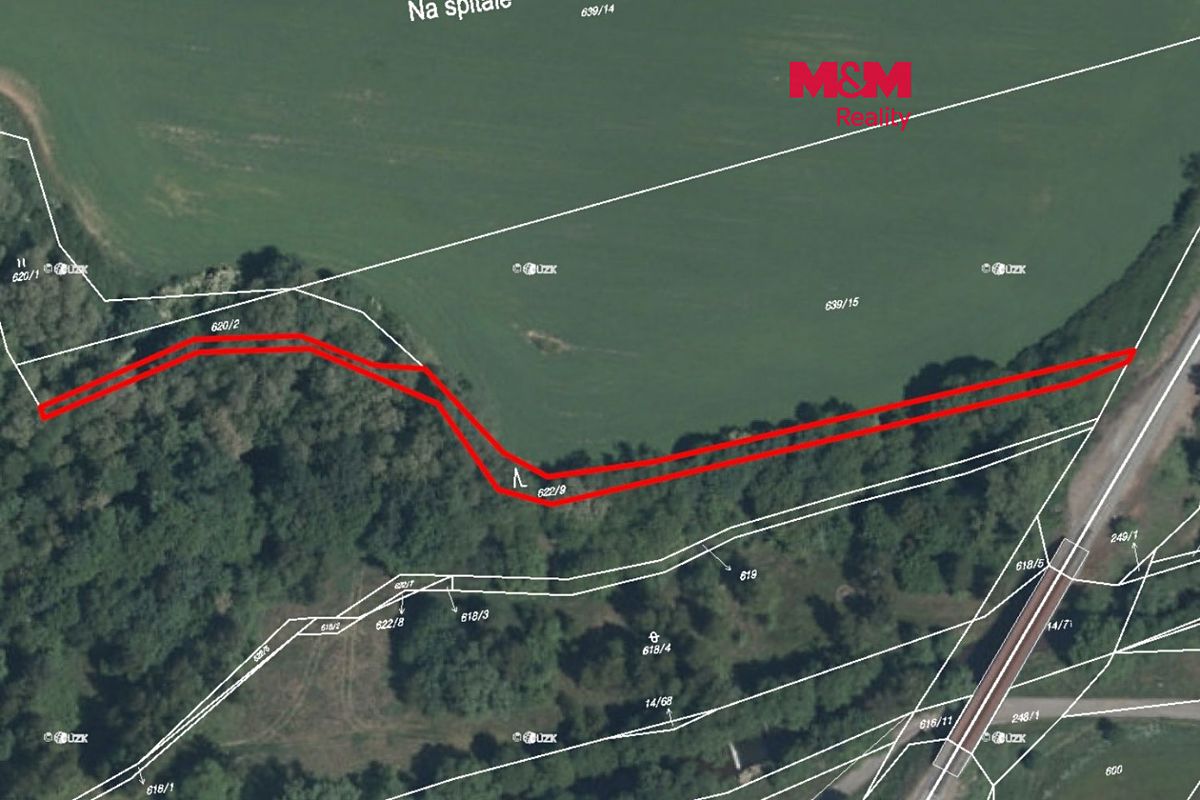 Prodej lesa 909 m², Trhové Dušníky – fotka 1 z 3