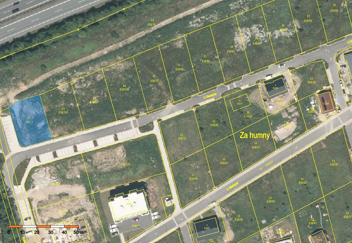 Prodej stavebního pozemku 781 m² – fotografie 2