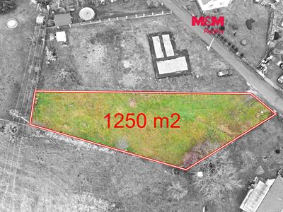 Prodej stavebního pozemku 1250 m²