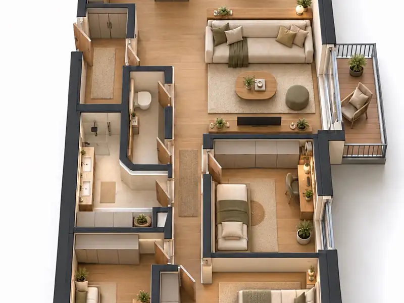 Prodej bytu 4+kk 89 m², Liberec – náhled fotky 3