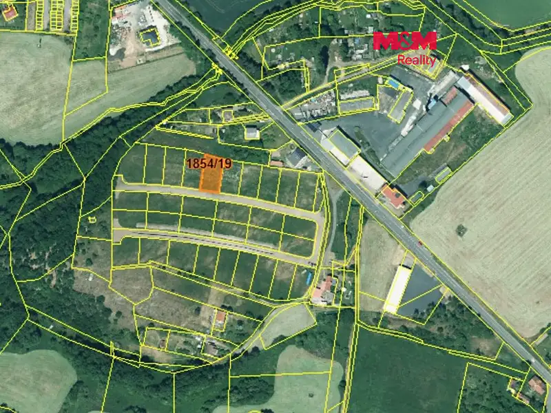 Prodej stavebního pozemku 1095 m², Lubenec – náhled fotky 1