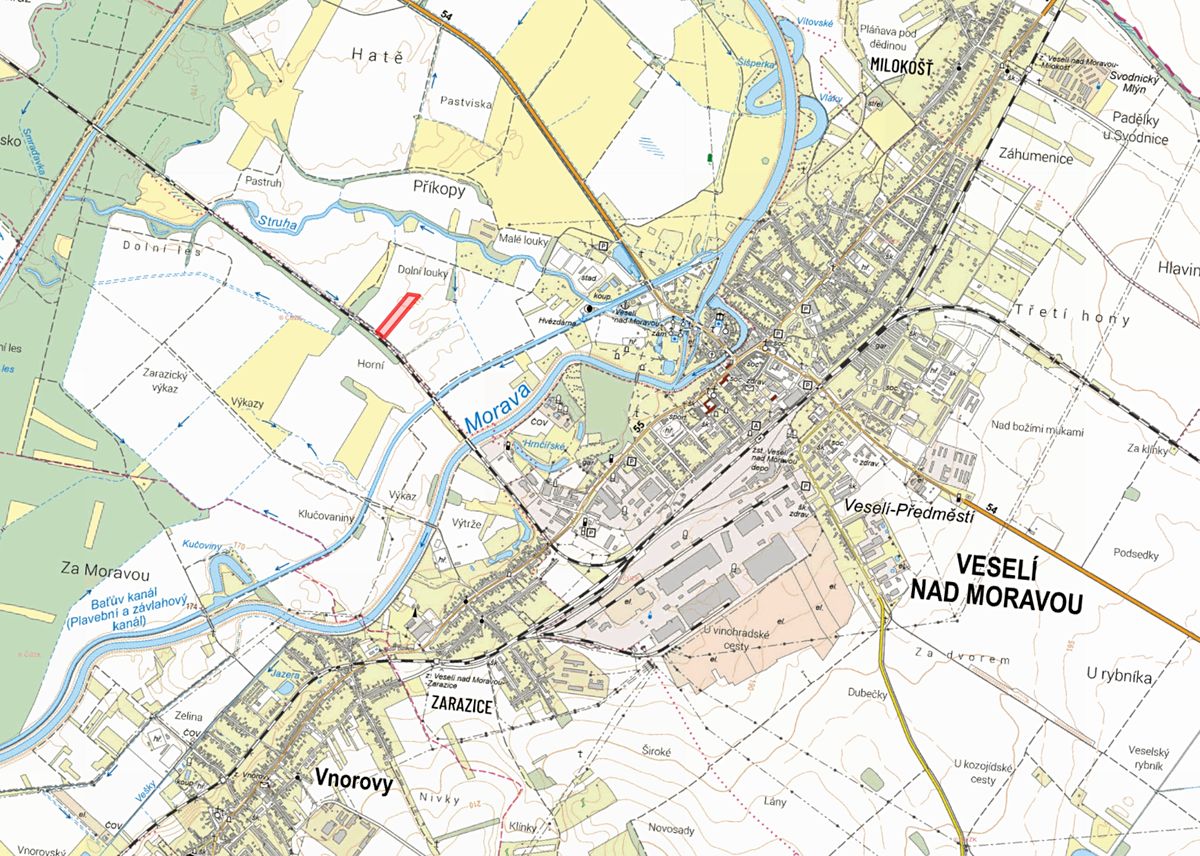 Prodej pole 2555 m² – fotografie 2