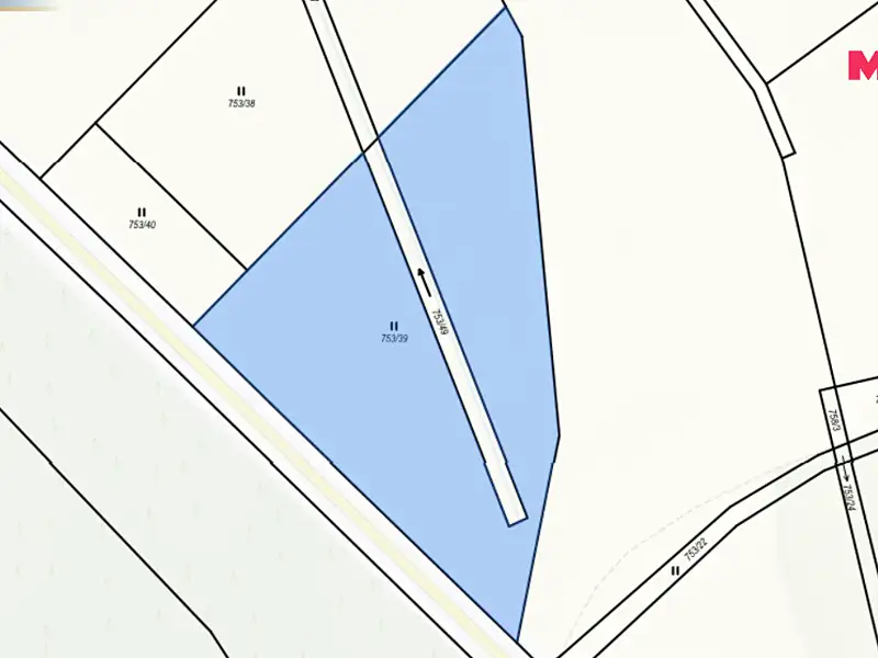 Prodej louky 5324 m², Domousnice – náhled fotky 3
