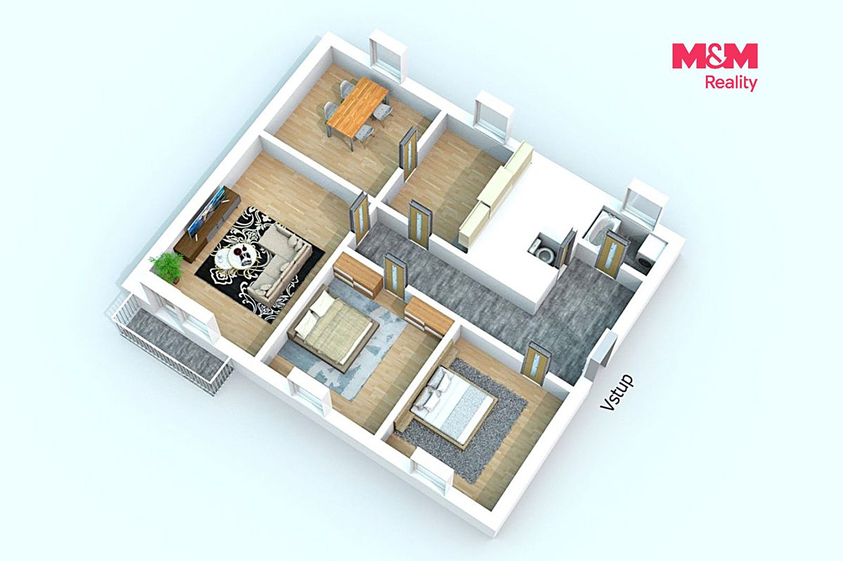 Prodej bytu 4+1 64 m² – fotografie 4