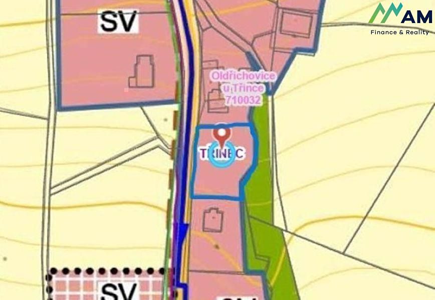 Prodej stavebního pozemku 1070 m² – fotografie 3