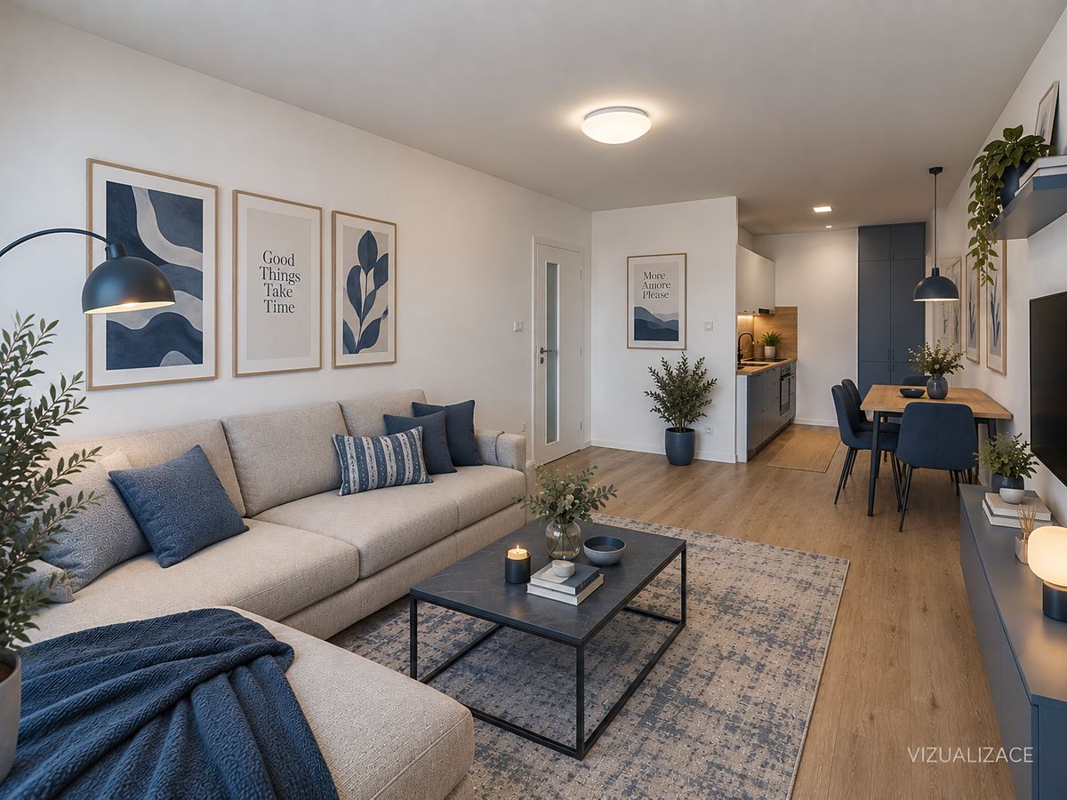 Prodej bytu 2+kk 46 m²