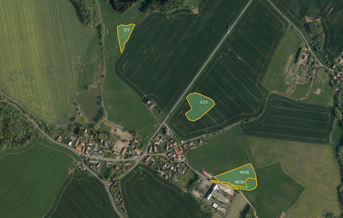 Prodej louky 20519 m²