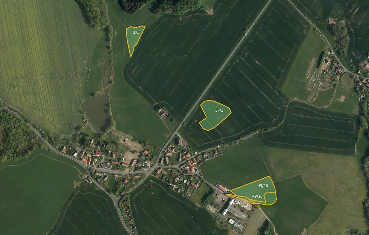 Prodej louky 20519 m²