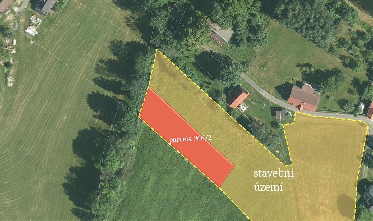 Prodej stavebního pozemku 513 m² – fotografie 3