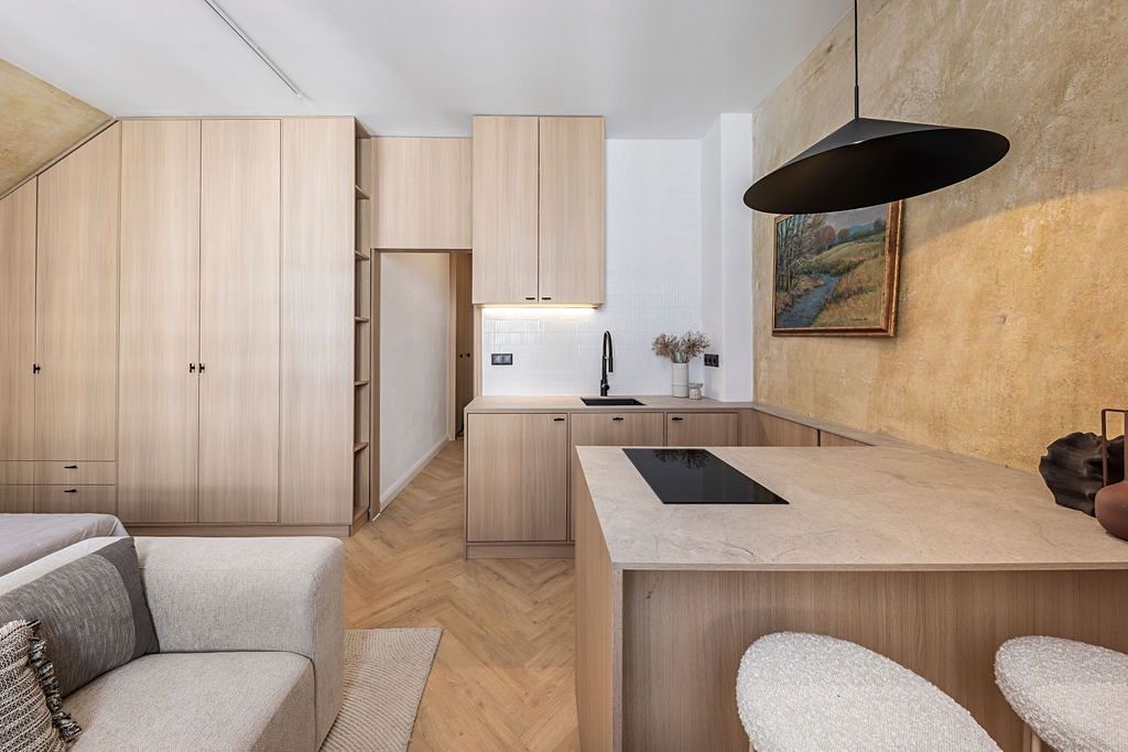 Pronájem bytu 1+kk 28 m² – fotografie 3
