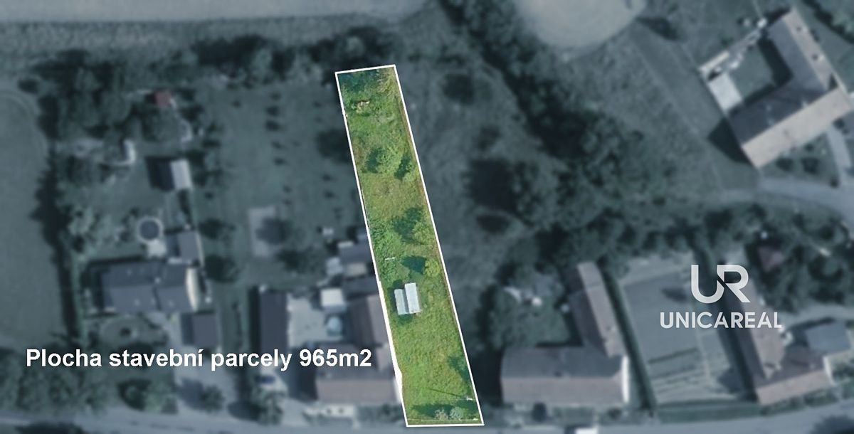 Prodej stavebního pozemku 965 m²