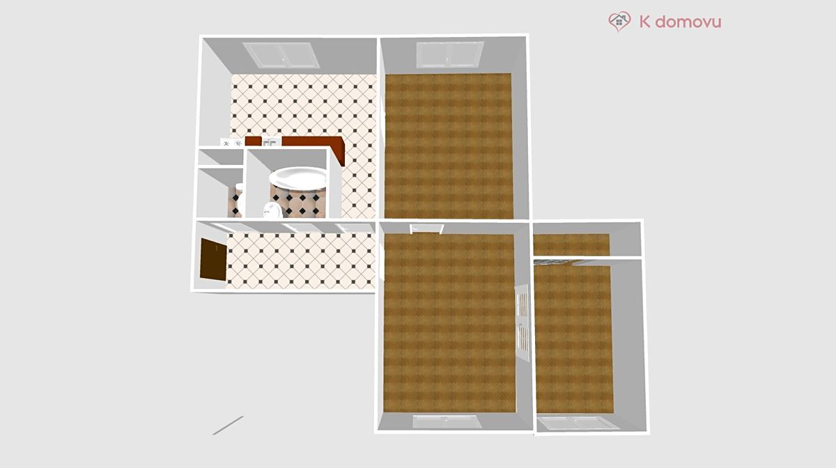 Prodej bytu 3+1 62 m² – fotografie 3