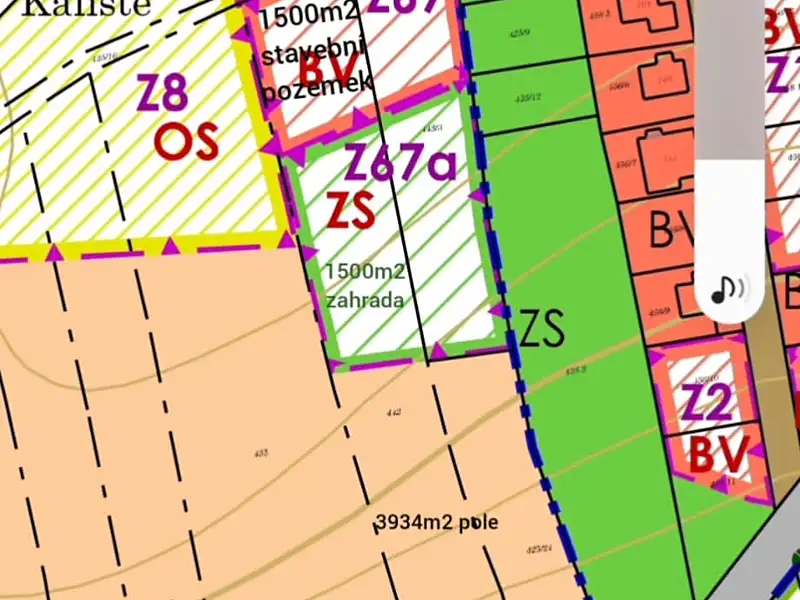 Prodej stavebního pozemku 7007 m², Uhlířská Lhota – náhled fotky 2