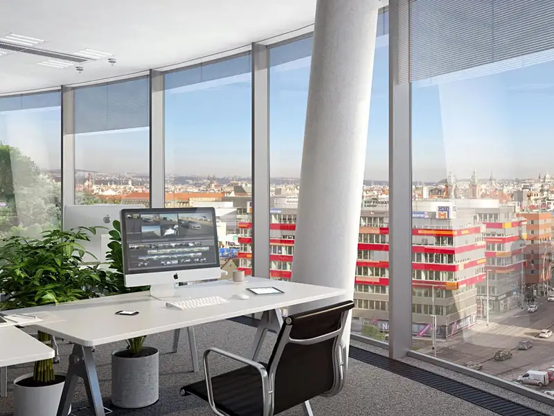 Pronájem kanceláře 277 m², Praha – náhled fotky 2