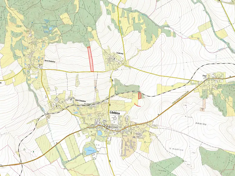 Prodej pole 13275 m², Liběšice – náhled fotky 2