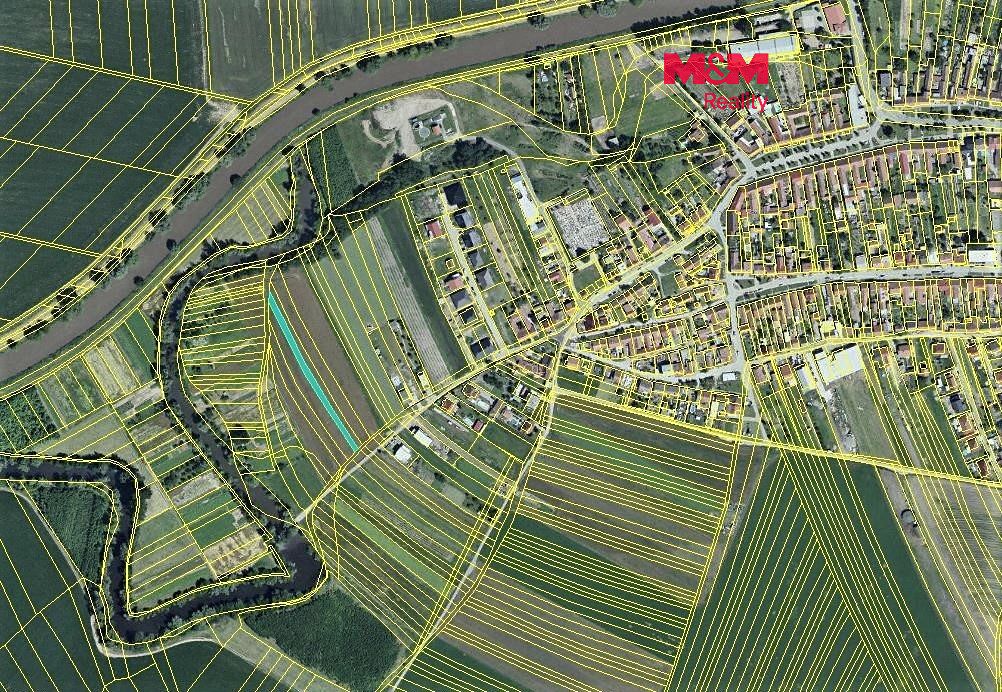 Prodej pole 574 m², Uherčice – fotka 1 z 3