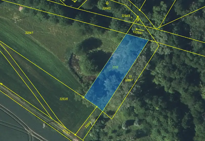 Dražba pole 1122 m², Roudnice nad Labem – náhled fotky 2