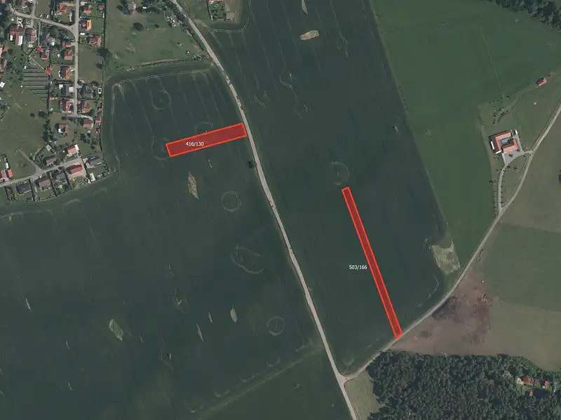Prodej pole, 4485 m², Český Krumlov, Křemže