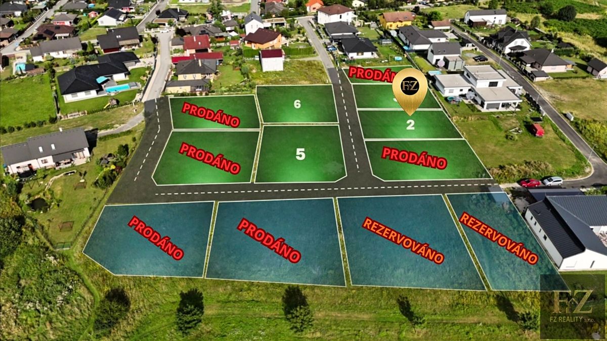 Prodej stavebního pozemku 687 m², Planá nad Lužnicí – fotka 1 z 3