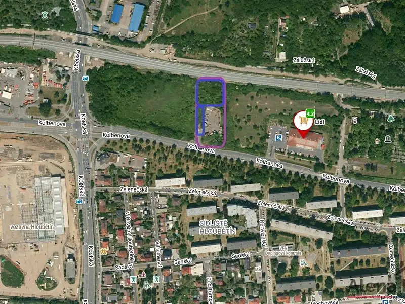Pronájem pozemku 1600 m², Praha – náhled fotky 3
