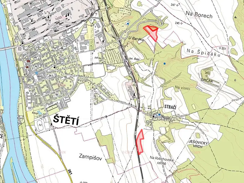 Prodej pole 15889 m², Štětí – náhled fotky 3