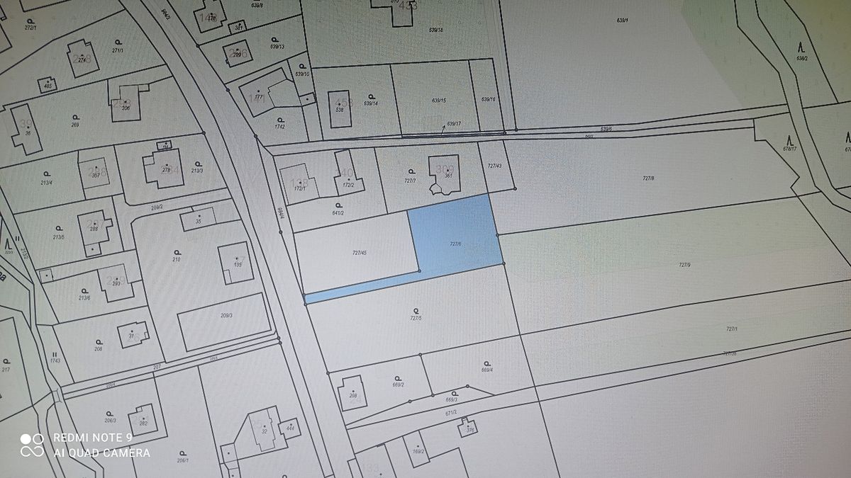Prodej stavebního pozemku 1256 m² – fotografie 4