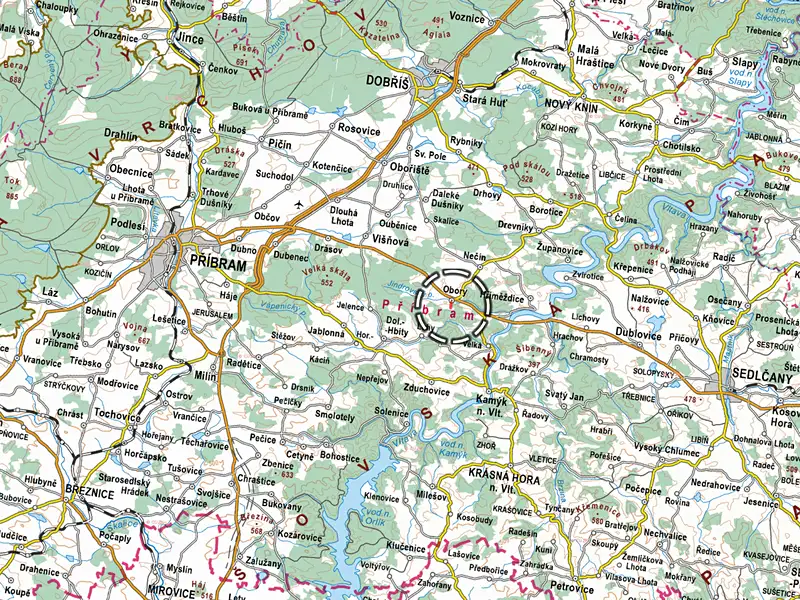 Prodej pole 4793 m², Obory – náhled fotky 3