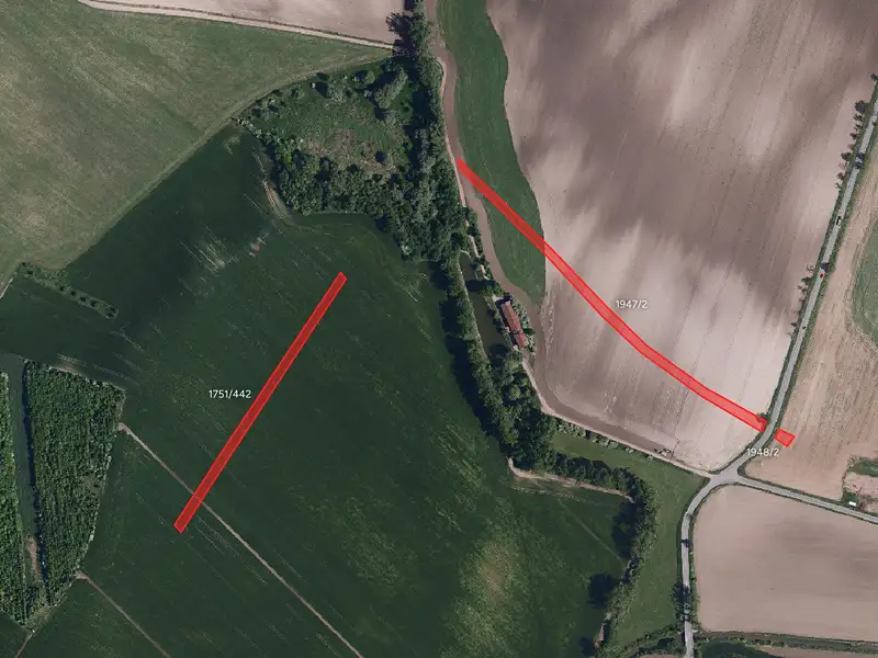Prodej pole 11062 m², Násedlovice – náhled fotky 2