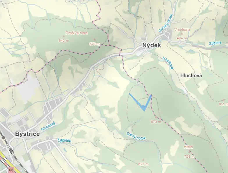 Prodej lesa 30783 m², Bystřice – náhled fotky 3