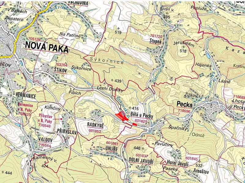 Prodej pole 30958 m², Nová Paka – náhled fotky 3