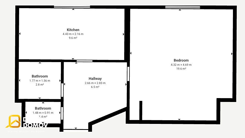 Prodej bytu 1+1 40 m² – fotografie 5