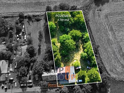 Prodej stavebního pozemku 1781 m²