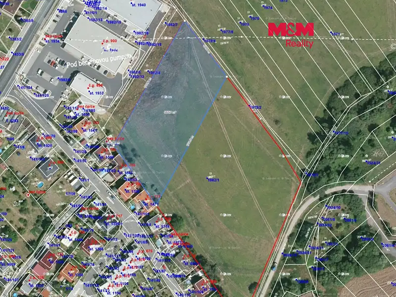 Prodej komerčního pozemku 7180 m², Stod – náhled fotky 1
