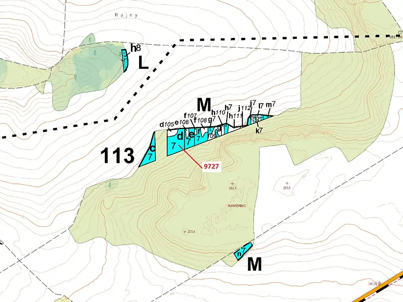Dražba lesa 3629 m², Oleksovice – náhled fotky 3